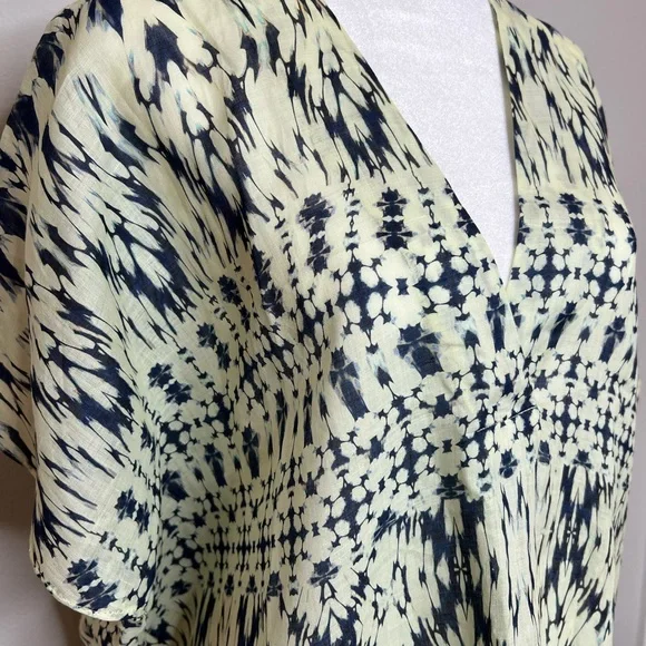 Zara Printed Kaftan Dress or Beach Cover Up - Picture 3 of 6